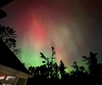 Observing the Northern Lights on Our Property