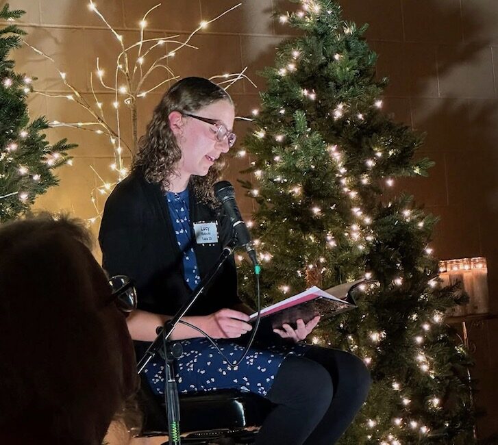 Speaking at Advent by Candlelight