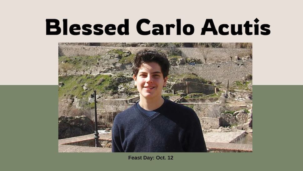 Designing a Slideshow About Blessed Carlo Acutis