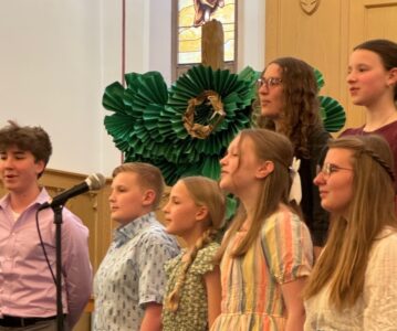 Singing in Another Session of Choir