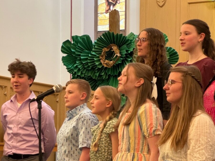 Singing in Another Session of Choir