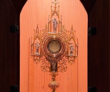 Attending our Weekly Adoration Hour